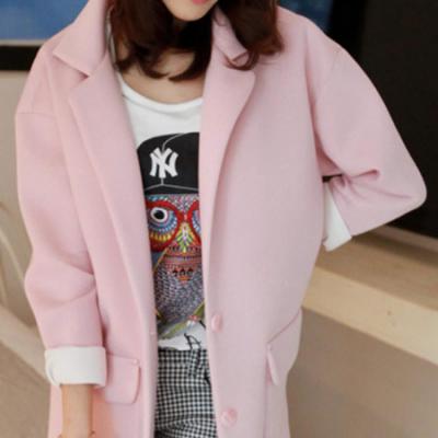 [VT]印花T恤 SWEET SMILE(女款) 玛瑙红色